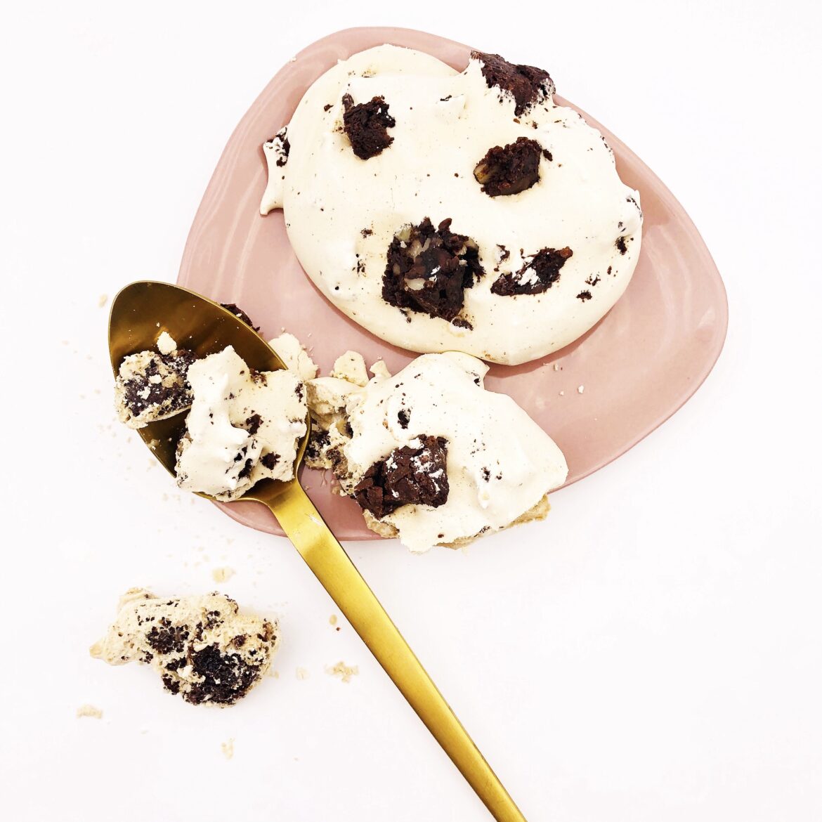 Baiser_Kaffee_Schokokeks Baiser mit Kaffee und Schokokeks