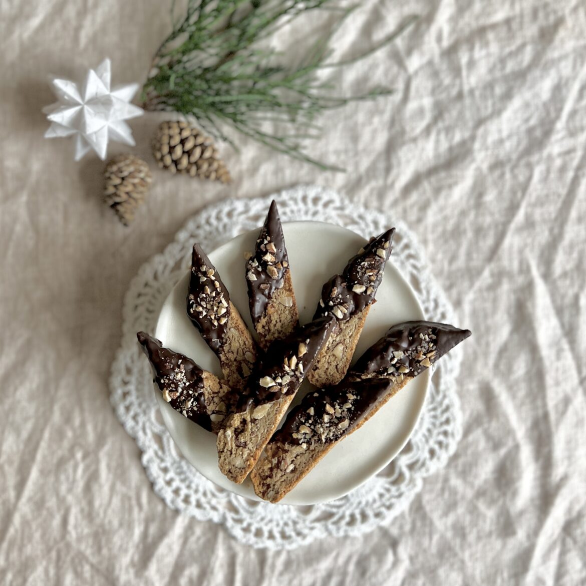 Gebrannte Mandel Biscotti | Mrs T - süße Delikatessen