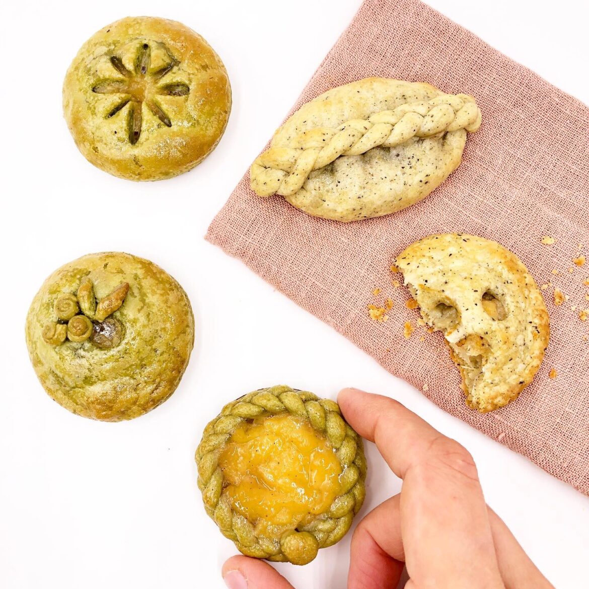 Hanpies mit Quitte in süß und herzhaft