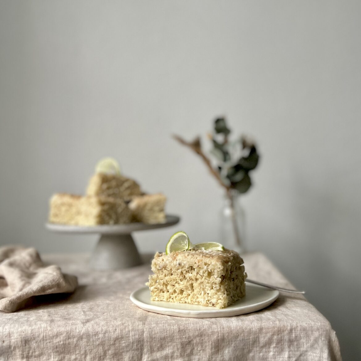 Kokos-Limetten-Kuchen | Mrs T - süße Delikatessen