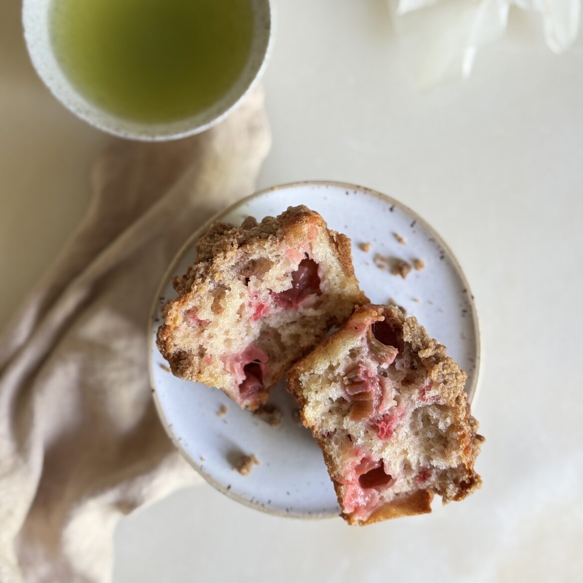 Rhabarber-Muffins Rhabarber-Muffins