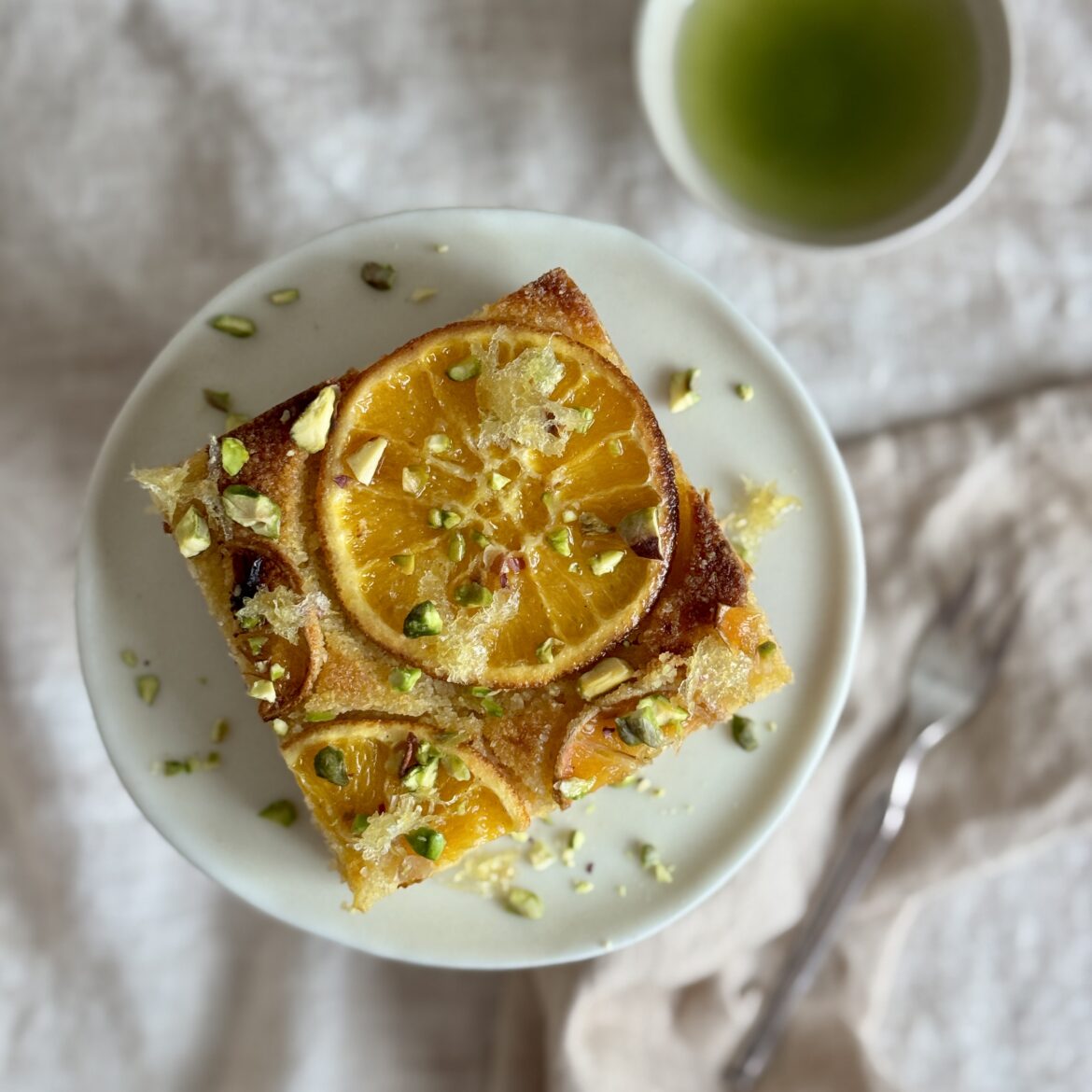 Zitrus-Polentakuchen